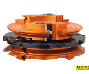 Profile and counter profile cutter head to make doors and furniture CMT 694.015 thickness 37-48 mm