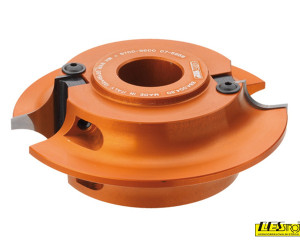 Multiradius roundover cutter head CMT 694.004 R15/R20 D132 mm