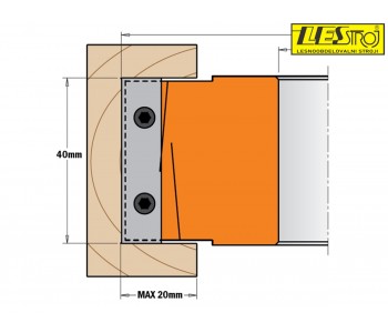 Brazdna glava CMT 694.020