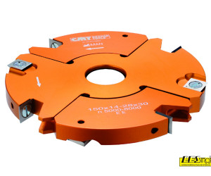 2-piece adjustable grooving cutter head CMT 694.021 D150x14-27 mm