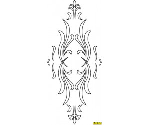 Šablona CMT3D RCS-302 - uzorak 1