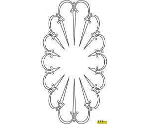 Šablona CMT3D RCS-806 - uzorak 6
