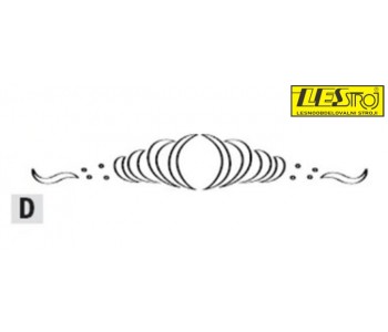 CMT3D RCS-506 - vzorec 14 šablone za rezbarjenje