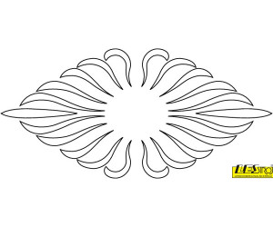 CMT3D RCS-510 - vzorec 16 šablone za rezbarjenje