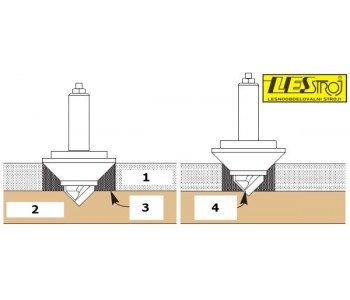 ENGRAVING CUTTER CMT3D - 3D Blade RCS-BIT8