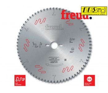 Saw blades for crosscutting wooden composites and panels