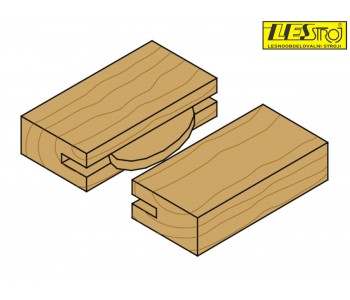 Double-faced cutter straight router bits LONG SERIES