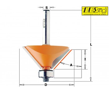 Chamfer router bits