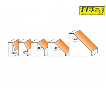 Chamfer router bits