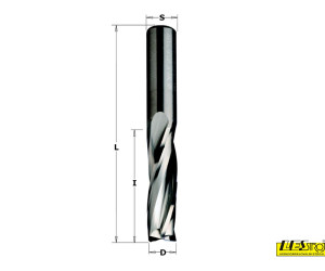 Spiral bits - solid carbide upcut – different rotation direction