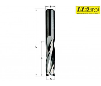 Spiral bits - solid carbide upcut – different rotation direction