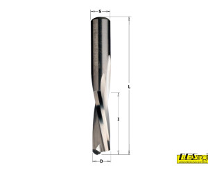 Spiral bits - solid carbide downcut