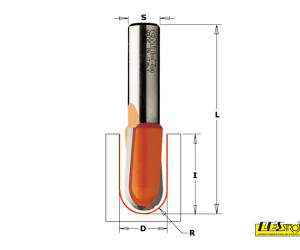 Round nose router bits