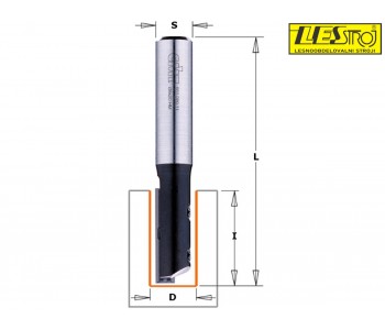 Straight router bits with interchangeable blades