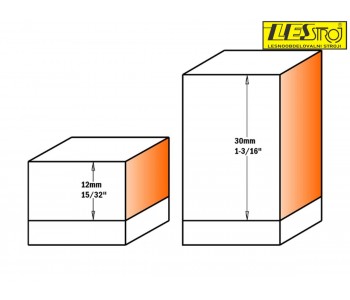 Flush trim router bit with bearing – interchangeable blades