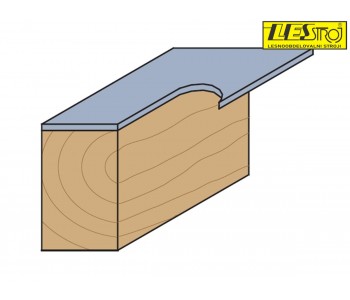 Flush trim router bit with bearing – interchangeable blades