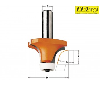 Solid surface rounding over bowl bits and solid surface bevel bowl bits