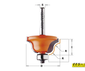Profile bits with bearing 740 and 940