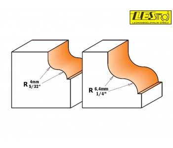 Profile bits with bearing 760 and 960