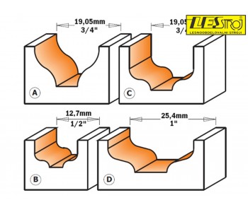 Decorative beading bits 965