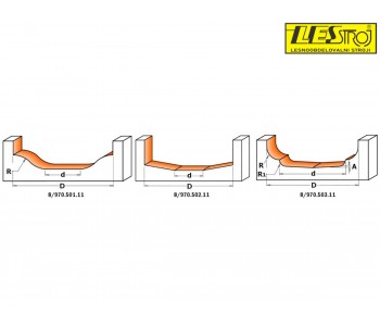 Stile and panel router bits 970.501-503