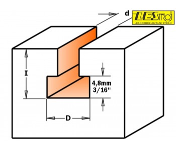 Keyhole bits 950.001 - 950.004