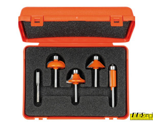 5-piece straight and profile bit set 900.005.03