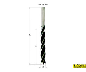 Brad point bits HSS for wood CMT 517