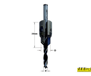 Adjustable countersink 521