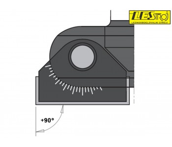 Nagibna glodalica 663.201.11 –45°/+90°