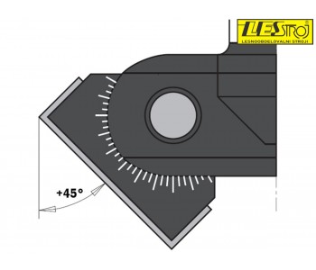 Adjustable chamfer cutter 663.201.11 –45°/+90°