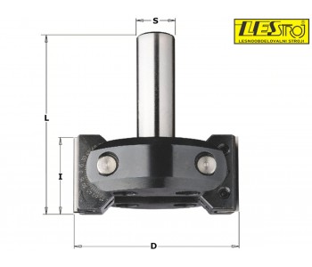 Adjustable chamfer cutter 663.201.11 –45°/+90°