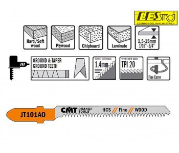 CMT saw blades set JT101AO-5 pcs