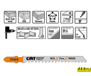CMT set listova JT101D-5 kom