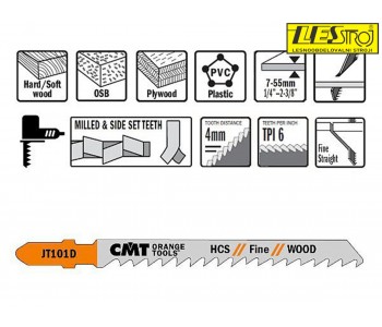 CMT saw blades set JT101D-5 pcs