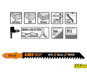CMT set listova JT111C-5 kom