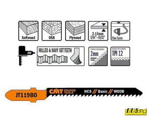 CMT set listova JT119BO-5 kom