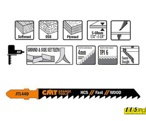 CMT set listova JT144D-5 kom