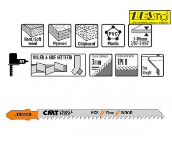 CMT saw blades set JT301CD-5 pcs