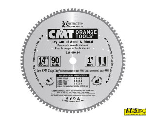 Dry cutter saw blades for metal