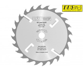 Ripping saw blades with rakers