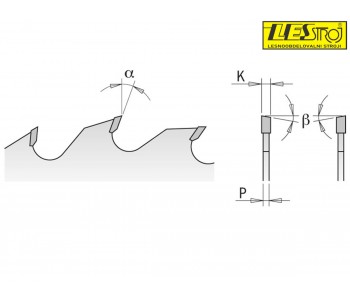 Ripping saw blades with rakers