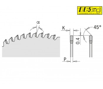 Solid surface saw blades