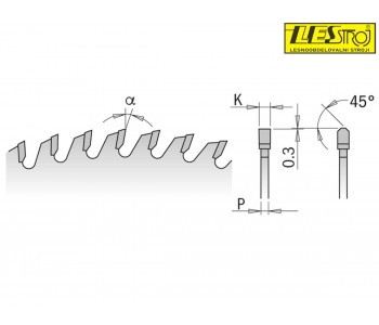 Saw blades for laminate panels and wood composite materials