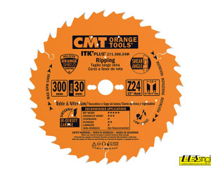 Thin kerf saw blades for rip and crosscuts