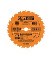 Thin kerf saw blades for rip and crosscuts