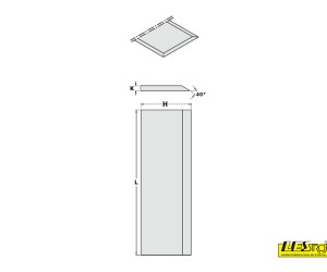 Planer knife CMT 792