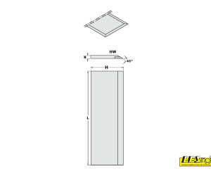 Skobeljni noži CMT 792 z rezilom iz karbidne trdnine