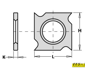 Interchangeable HW scoring blades 790 CMT