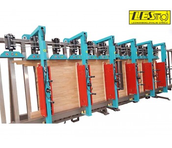 Press for thick gluing of wood SLV